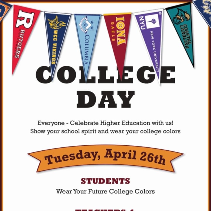 Mount Vernon Schools are observing college day.
