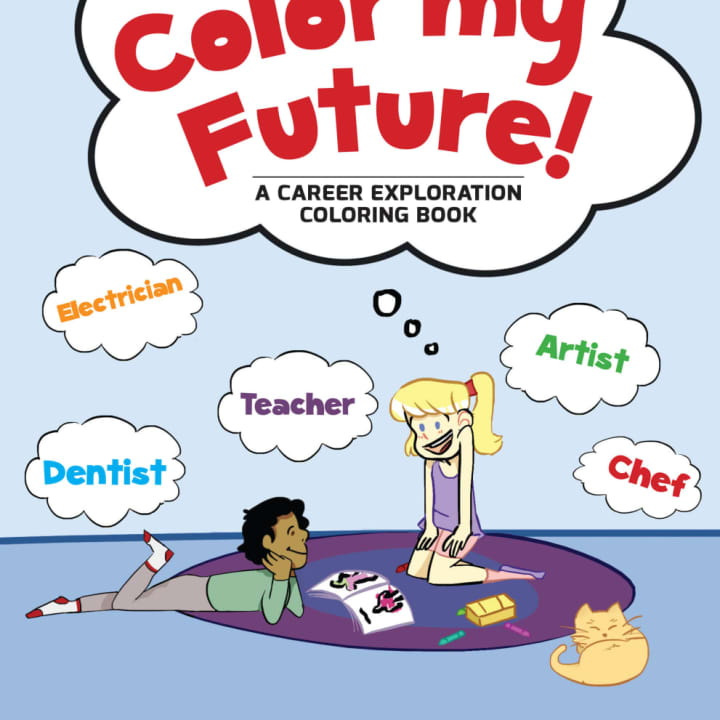 Poughkeepsie High School students published a new coloring book.