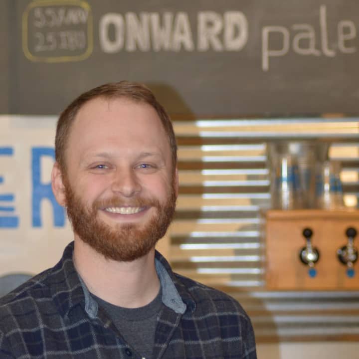 Tom Price is the new brewmaster at Half Full Brewery in Stamford.