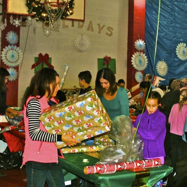 Inspirica and corporate sponsor Eversource will be hosting a gift-wrapping party in Stamford. The presents will be distributed to dozens of agencies in Fairfield County that serve children and families in need.