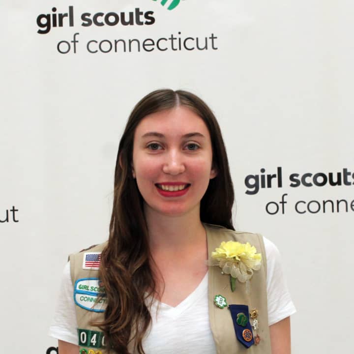 Madeleine Cox of Danbury has received the Girl Scout Gold Award, the highest award a girl can earn in Girl Scouting.