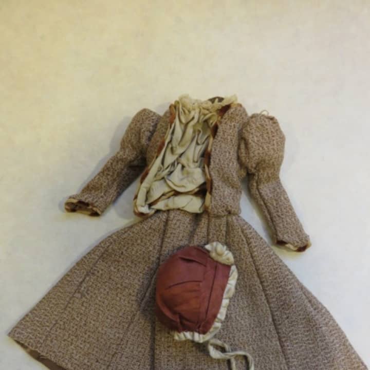 The Keeler Library will have vintage doll clothing on display.