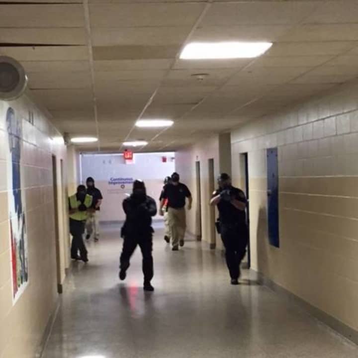 The East Fishkill Police Department and other local law enforcement conducted active shooter drills in public schools.