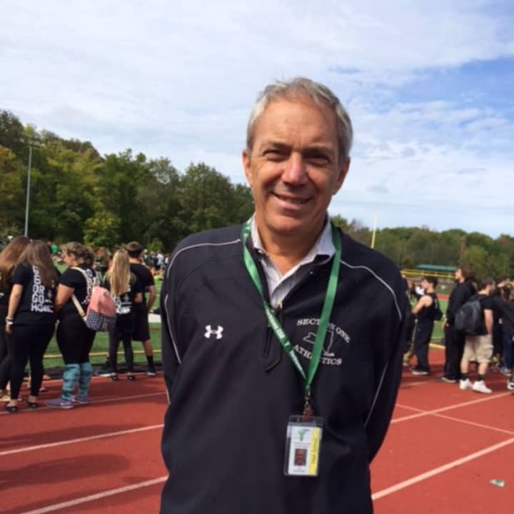 Yorktown High School’s Athletic Director Fio Nardone has received the the Don DeMatteo Service Award.