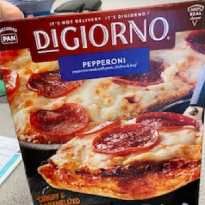 The recalled frozen pizza product