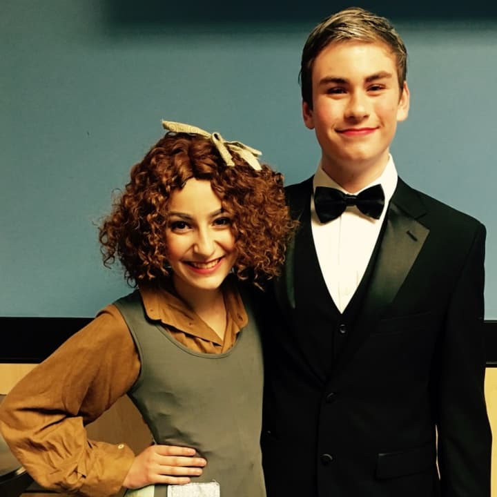 Nina Osso is Annie and Brendan O&#x27;Reilly is Oliver Warbucks. Both are attending Bergen Academies this fall (Nina the theater academy and Brendan the business academy).