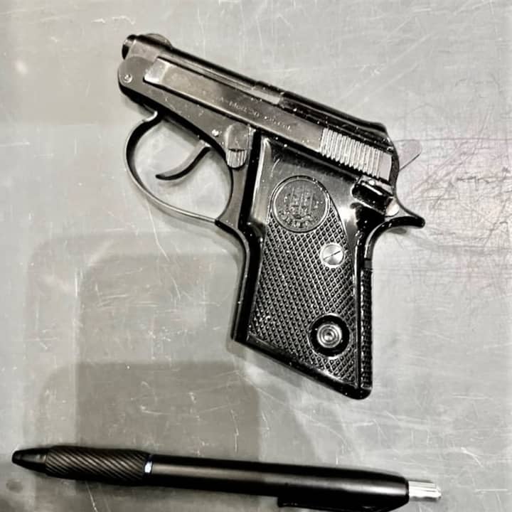 TSA agents found this gun during a search on Saturday, March 23, at Boston Logan International Airport.&nbsp;