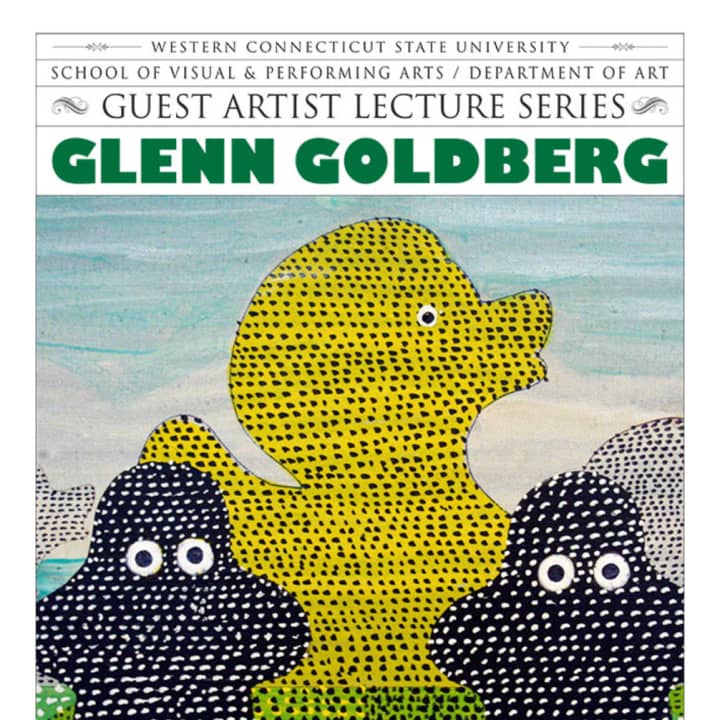Painter Glenn Goldberg will discuss his work Oct. 5.