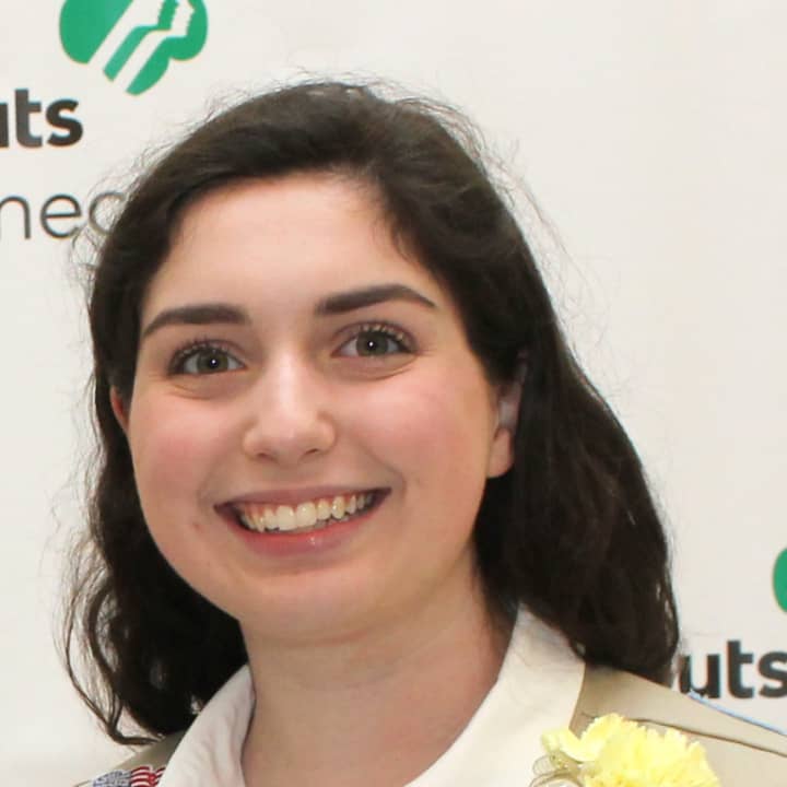 Sophia Ferraro of Greenwich has earned the Girl Scout Gold Award, the highest award in Girl Scouting.