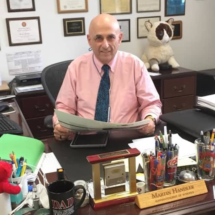 Dr. Martin Handler, superintendent of schools in Pine Plains, just had his contract renewed. He will remain with the district for another two years.