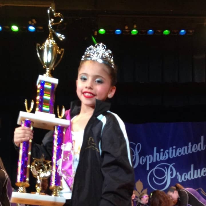 Bethany Negron of Allegro Arts Academy won 1st place platinum mini category for her MJazz routine, &quot;Queen of the Waves,&quot; at Sophisticated Productions Dance Convention in Butler.