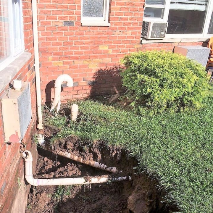 The flood created a huge sink hole, cracked the building&#x27;s foundation and shifted the gas main, authorities said.