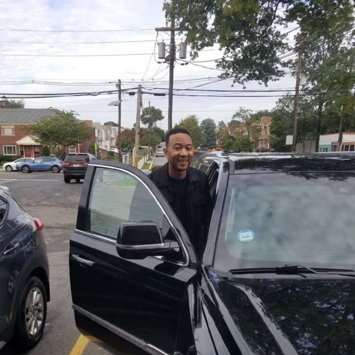 John Legend was at the 7-Eleven in Wood-Ridge.