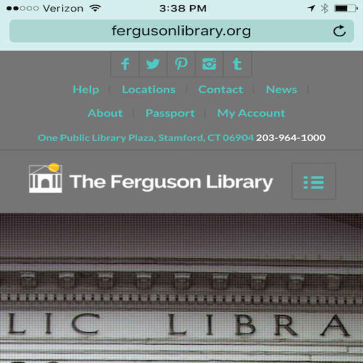Ferguson Library launched a new mobile website in March.