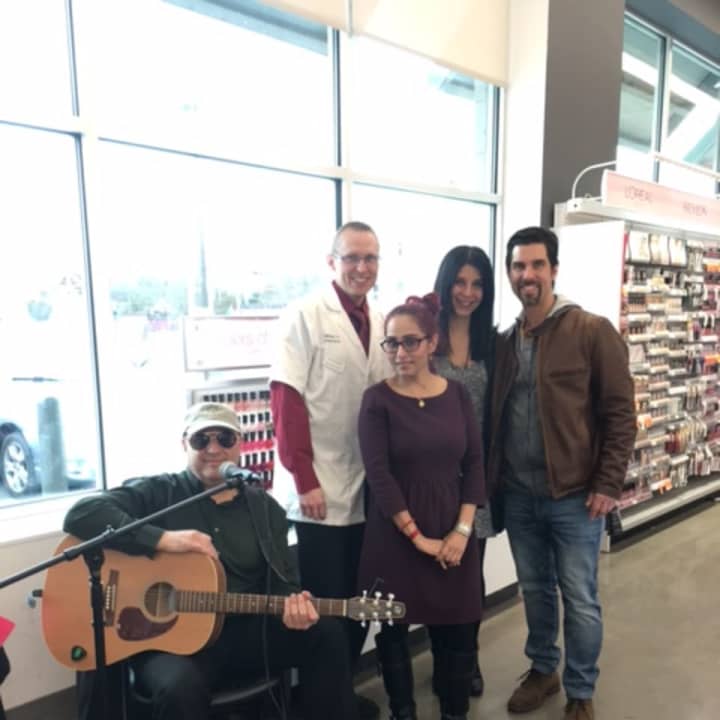Steve Goodstein performs at Walgreen&#x27;s as part of Make Music Day in Ossining.