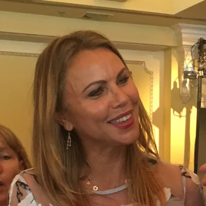 Lara Logan of &#x27;60 Minutes&#x27; after her speech Tuesday at the fundraising luncheon in Monroe for the Center for Family Justice.