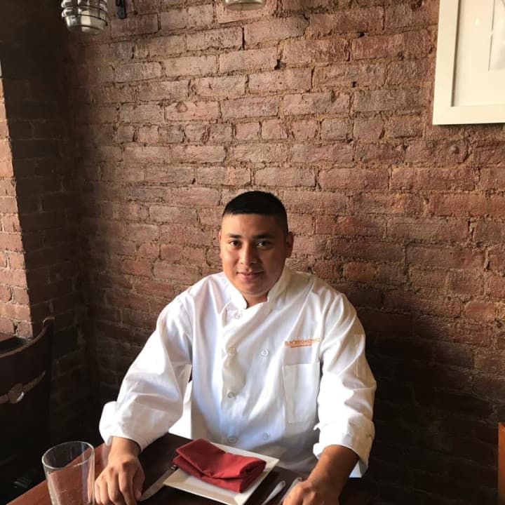 Mynor Osorio, the chef at 8 North Broadway in Nyack.
