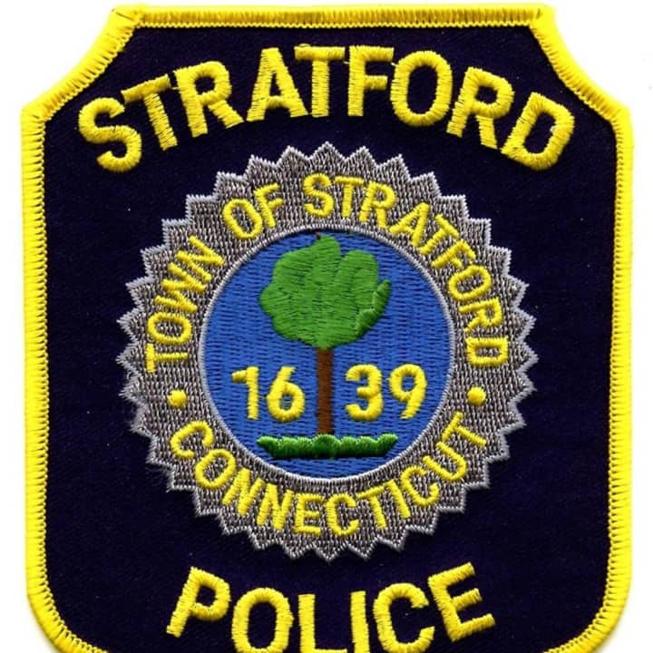 Two officers from the Stratford Police Department were injured in a car collision on Thursday.