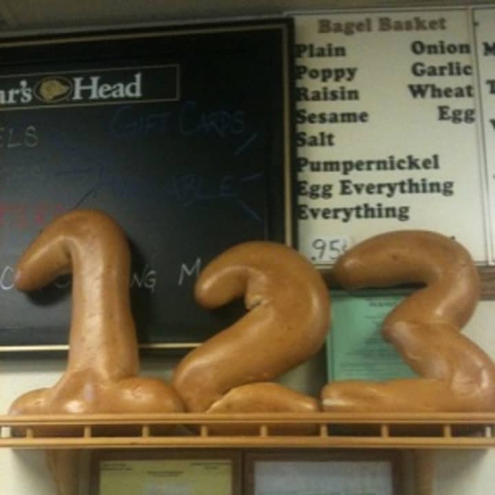 Making a hit at your next big party with number-shaped bagels is as easy as 1-2-3 at JV Hot Bagels in Yorktown.