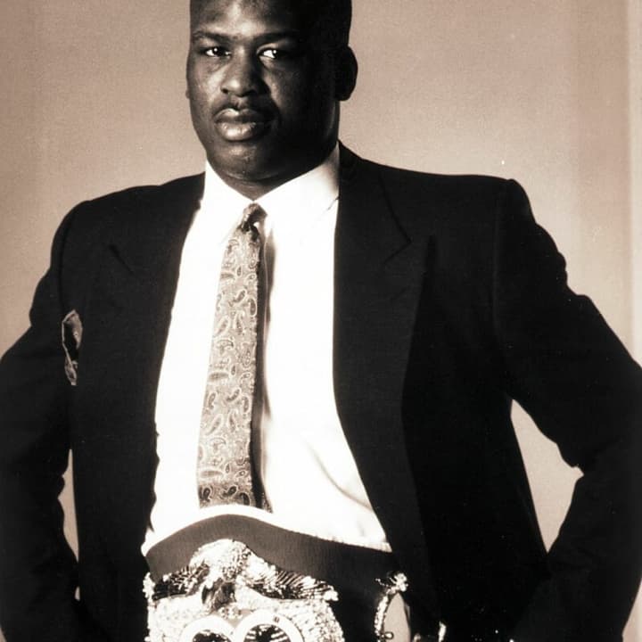Former undisputed heavyweight champion James "Buster" Douglas is among the 21 members of the Atlantic City Boxing Hall of Fame's class of 2024.
  
