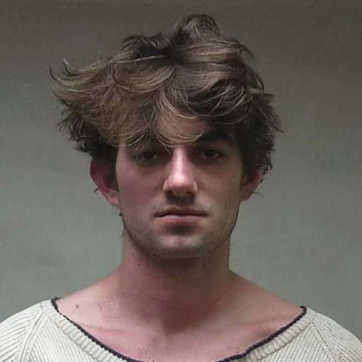 A mugshot of Conor Kennedy, which was first made public by The Aspen Times before being republished by other media outlets.