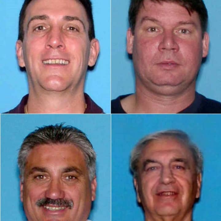 CLOCKWISE (from top left): Kevin Keough, Paul Bazela, Chester Mazza, Anthony Ardis