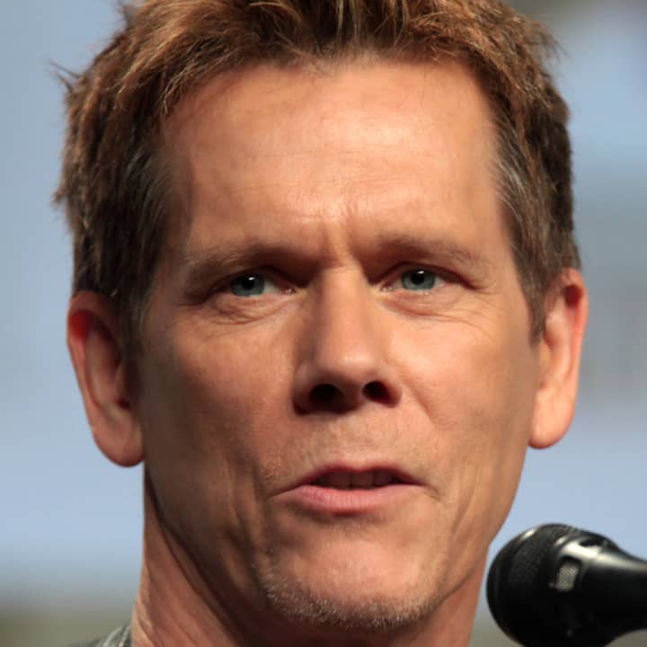 Kevin Bacon is filming his new series in White Plains on Thursday.