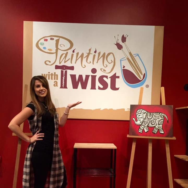 Briarcliff resident Lauren Weixeldorfer is thrilled to bring Painting with a Twist to Scarsdale.
