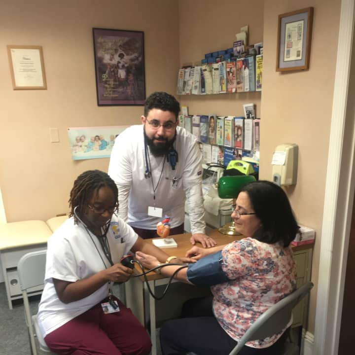 The Bergenfield Department of Health is mentoring nursing students from Bloomfield College and Lincoln Technical.