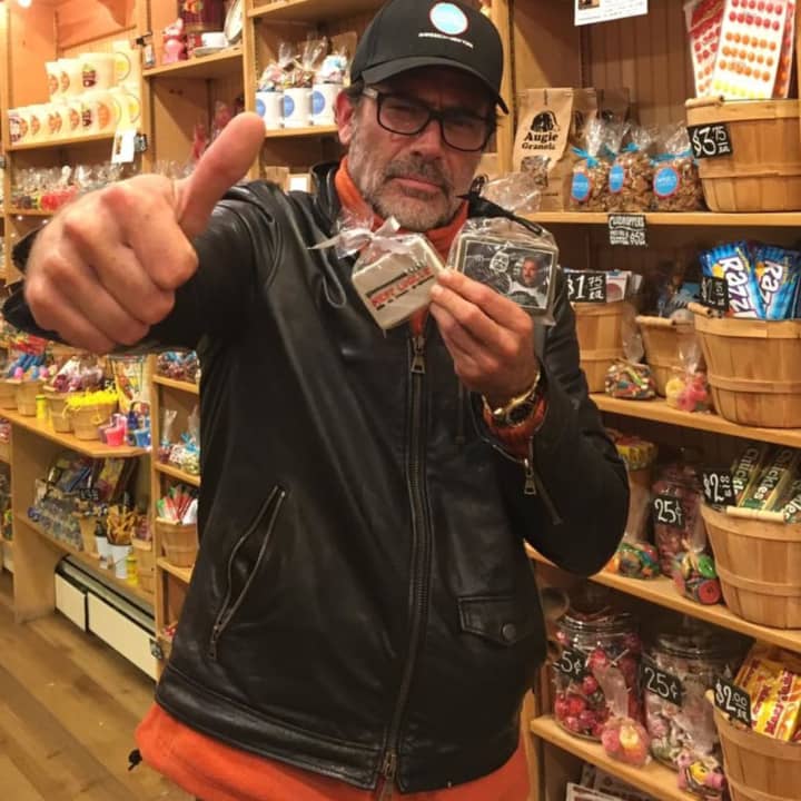 Actor Jeffrey Dean Morgan, star of &quot;The Walking Dead&quot; and Rhinebeck resident, co-owns Samuel&#x27;s Sweet Shop, the village&#x27;s upscale candy and coffee emporium, with pal actor Paul Rudd.