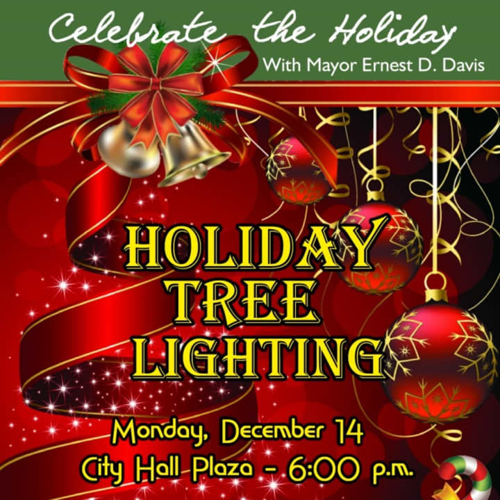 Mount Vernon&#x27;s city hall holiday tree lighting event will take place on Monday, Dec. 14 at 6:00 p.m. 