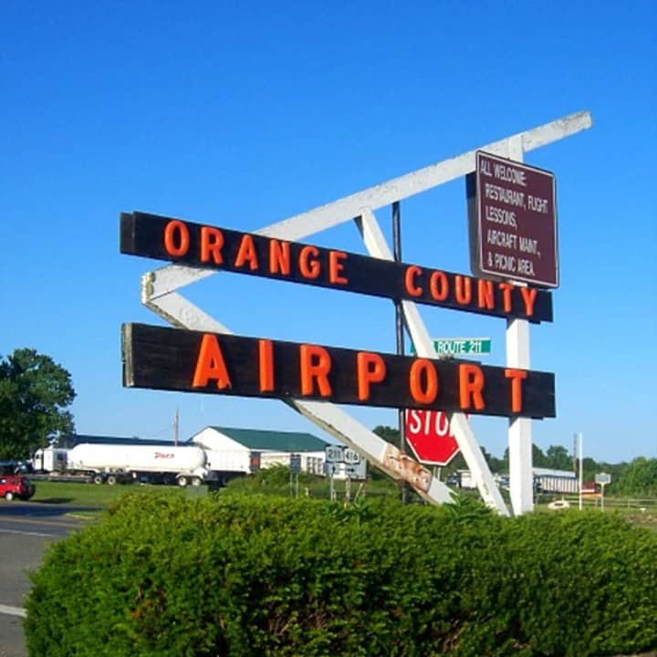 A 90-year-old man crashed his plane at Orange County Airport on Wednesday.
