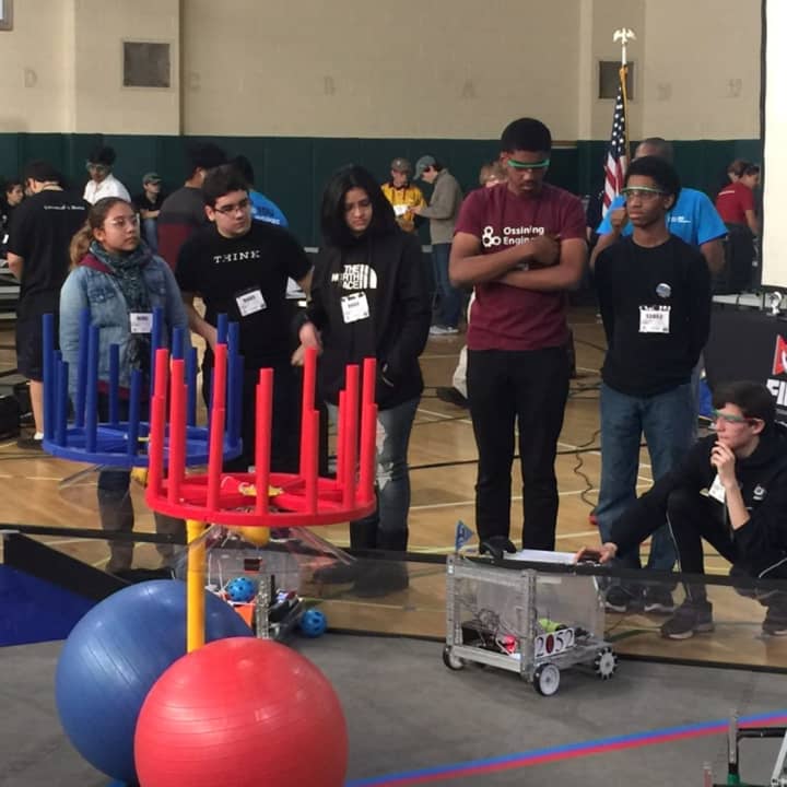 Ossining&#x27;s robotics team won third place and a “Motivate” award at a tech competition