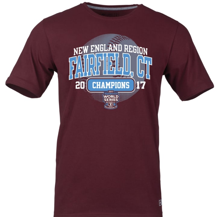 Fairfield American Little League T-shirts are now available at Dick&#x27;s Sporting Goods in Norwalk and Milford.