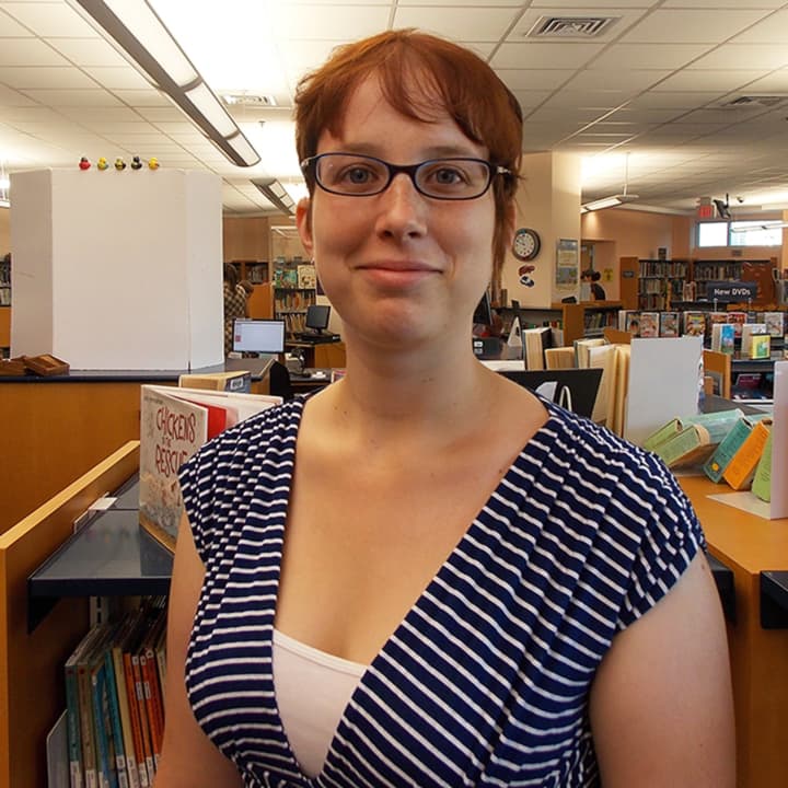 Linnea Moosmann is the new children&#x27;s librarian at the Larchmont Public Library.
