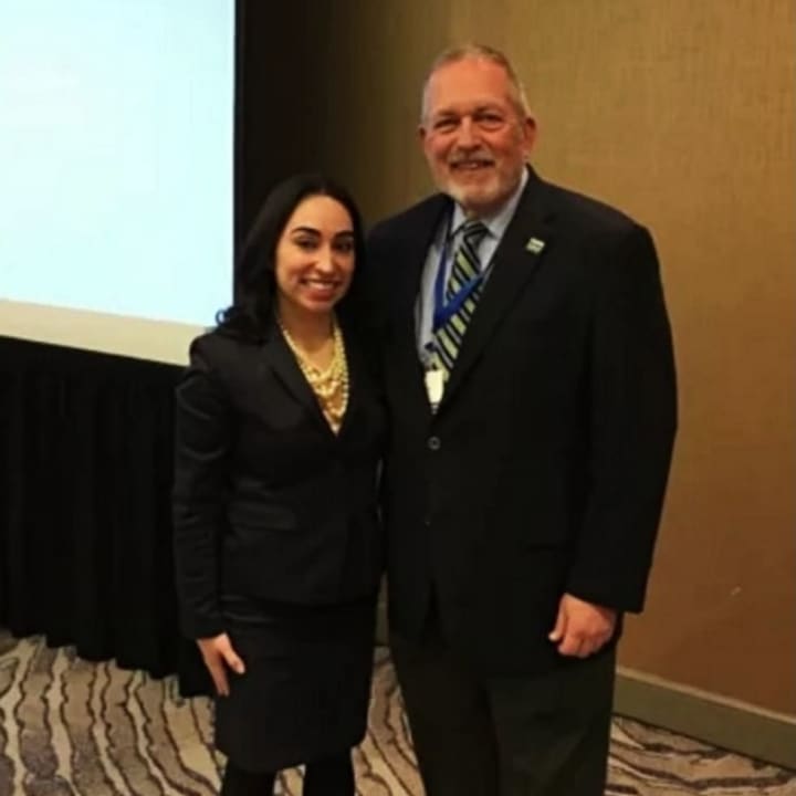 Paula Gutierrez, left, with President and CEO of NJ Sharing Network Joe Roth. She is the transplant coordinator for the organization.