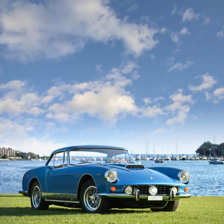 A 1961 Ferrari 400 Superamerica Cabriolet will be featured at the annual Concours Americana on Saturday and Sunday in Greenwich.