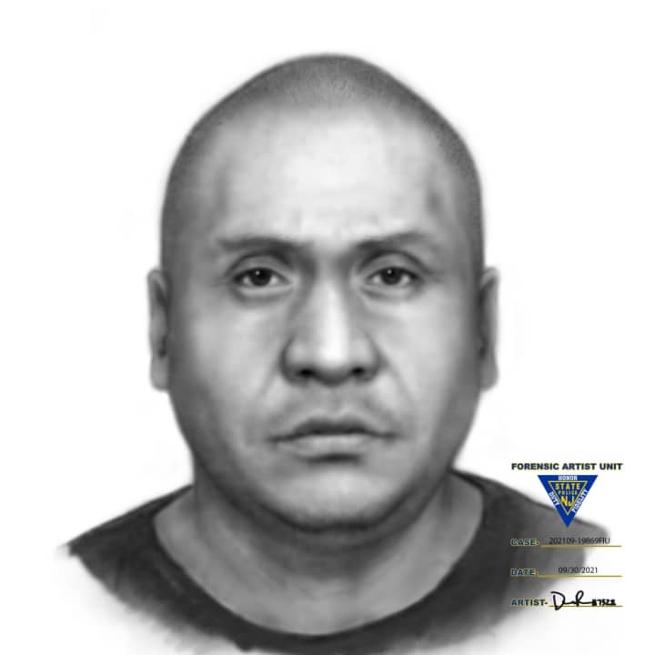 Seen him? Composite photo of a suspect in a recent sexual assault in Delaware and Raritan Canal State Park.