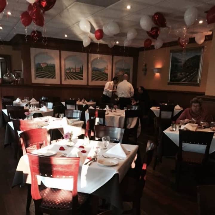 Scaramella&#x27;s newly renovated dinning room. The Italian restaurant in Dobbs Ferry is family-owned and has been operating for nearly 25 years.