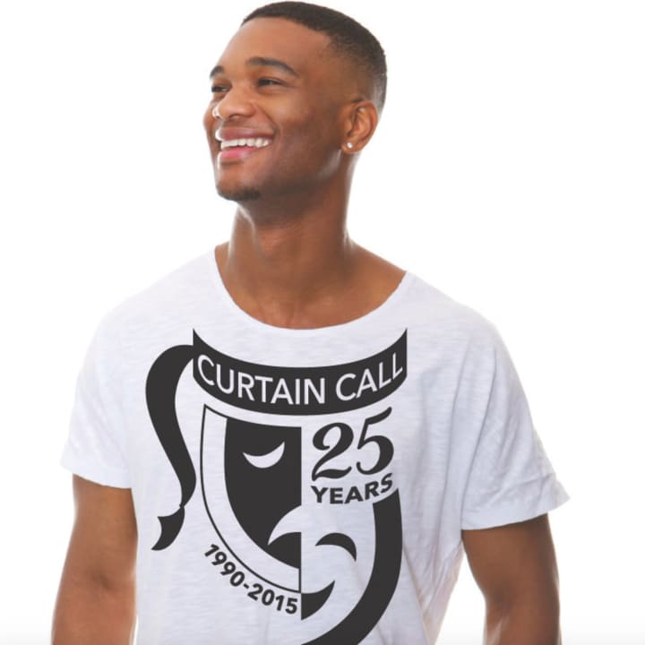  Curtain Call theatre company releases logo for its 25th anniversary