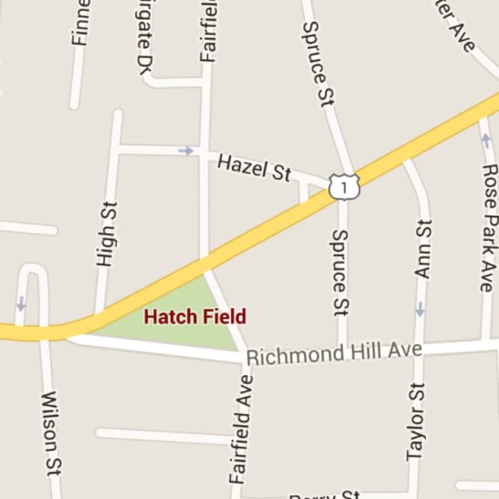 Hatchfield Park in Stamford was the scene of a shooting late Saturday. 