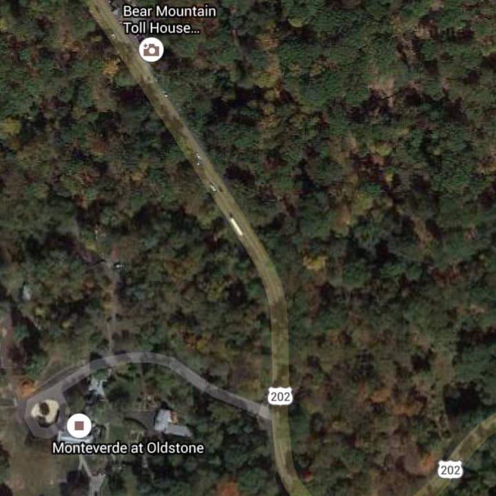 The accident occurred Sunday around 6 p.m. in the roadway near the Monteverde at Oldstone private catering and banquet facility.