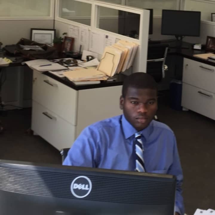 Dreshawn Lewis worked as an intern in the Avison Young office in Norwalk. He is a student at Western Connecticut State University. 