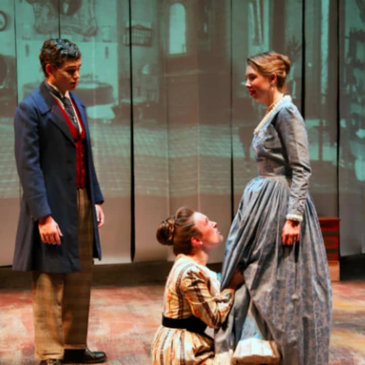 Students at New Canaan High School recently concluded their production of &quot;The Orphan Train.&quot;