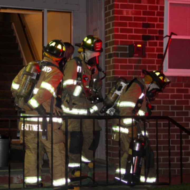 No one was hurt in a fire at 637 Cove Road Sunday night Stamford firefighters said.