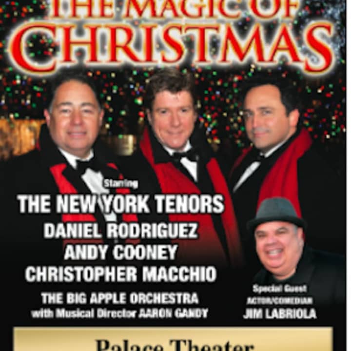 The New York Tenors will perform in concert Dec. 9. 