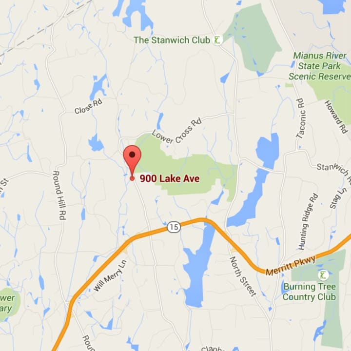 Lake Avenue is closed in backcountry Greenwich between Burying Hill Road and Old Mill Road after an accident.