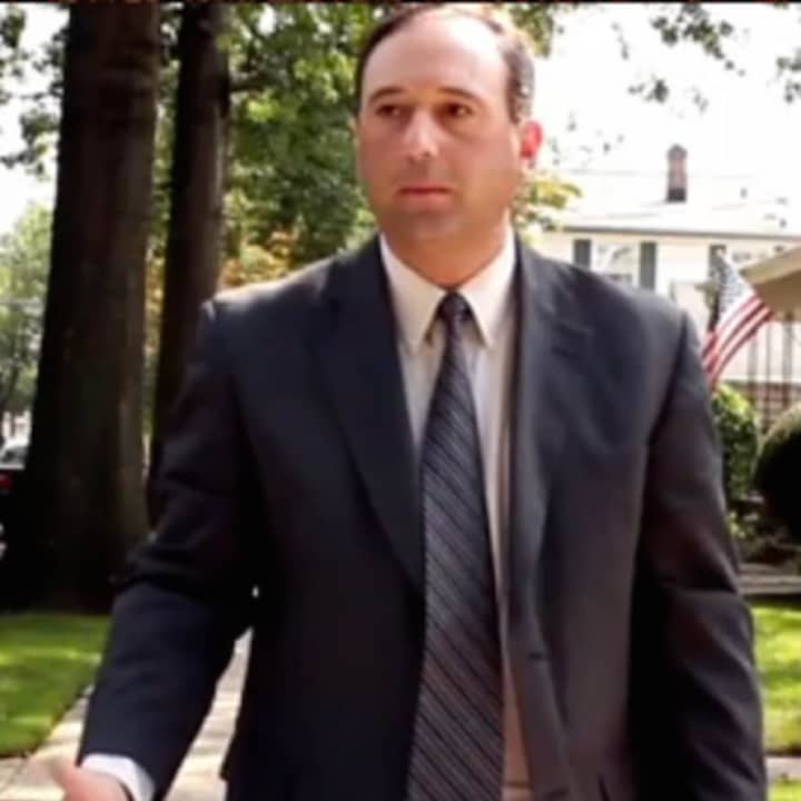 Norwalk actor and lawyer Robert Sciglimpaglia in the Super Bowl ad &#x27;Happy Grad&#x27; from 2012.