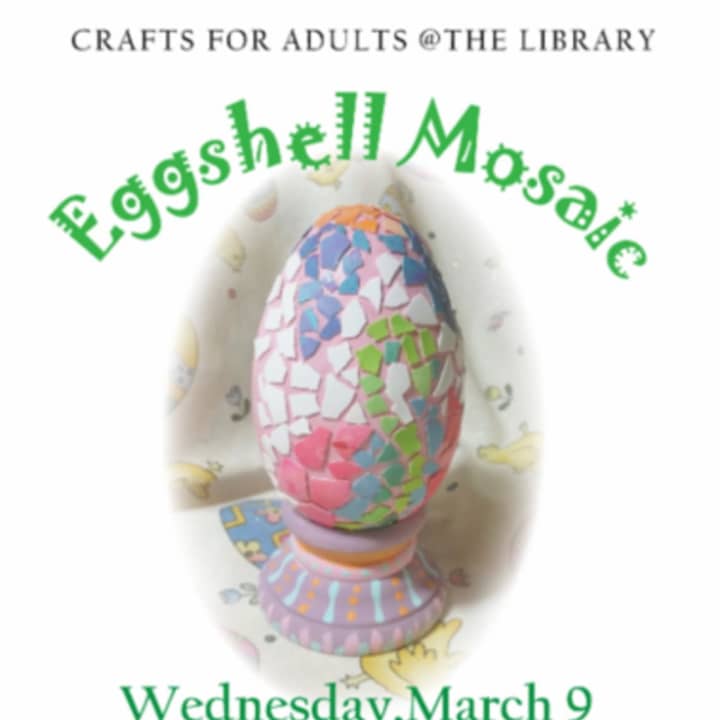 The Edith Wheeler Memorial Library is hosting an adult crafts event March 9.