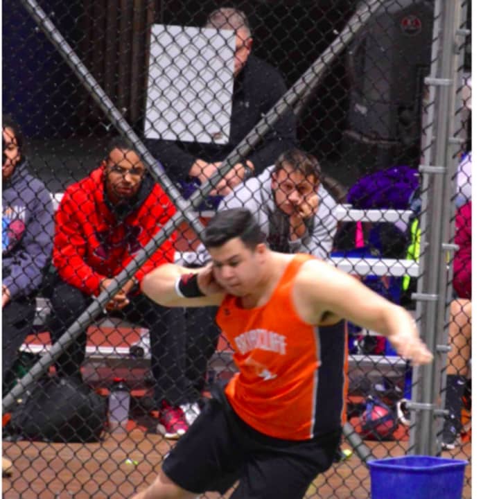 Jack Zimmerman will compete in the shot put and weight throw at the New York State Indoor Track and Field Championships.